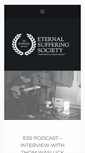 Mobile Screenshot of eternalsufferingsociety.com