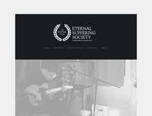 Tablet Screenshot of eternalsufferingsociety.com